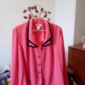 Anna Maxwell dress jacket 26 w